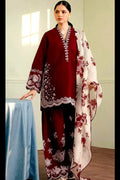 Pure Lawn 3-Piece Stitched Suit – Heavy Embroidered Summer Collection