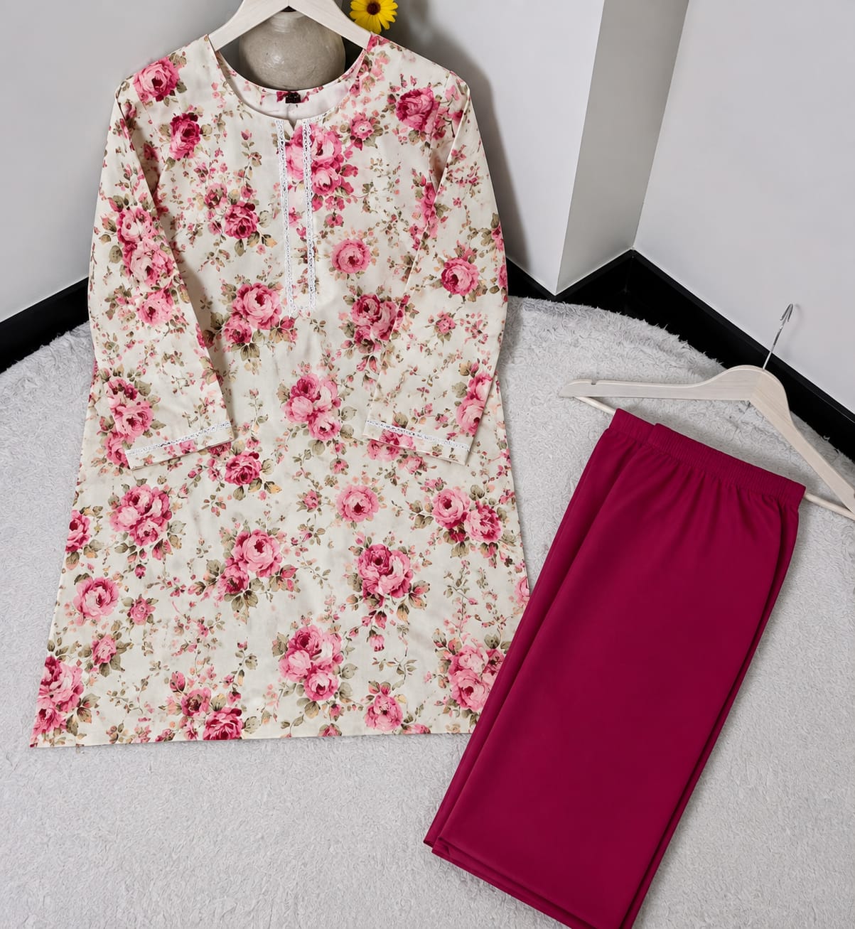 Premium Printed Lawn 2-Piece Stitched Suit