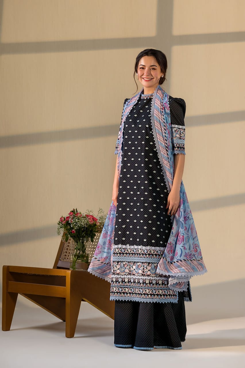 Urge Summer Collection – Heavy Embroidered Airjet Lawn 3-Piece Suit