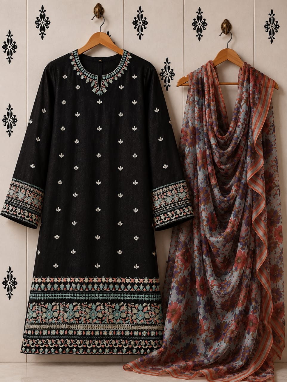 Urge Summer Collection – Heavy Embroidered Airjet Lawn 3-Piece Suit