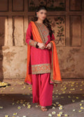 Zurwa Clothing Zainab Chottani 3-Piece Stitched Suit – Winter Collection 2026, Heavy Embroidered Dhanak